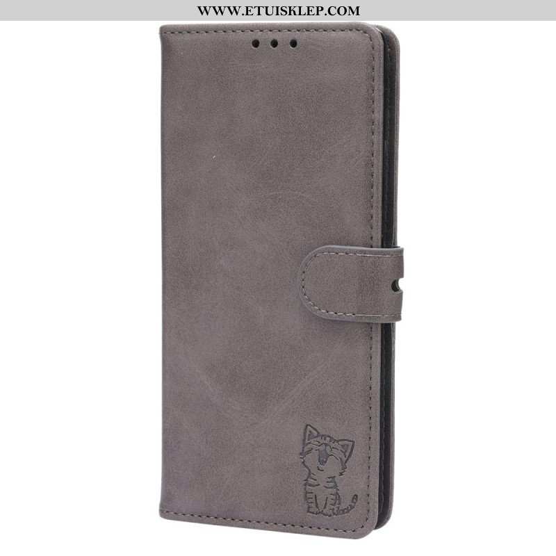 Etui Folio do Google Pixel 7 Mały Kociak